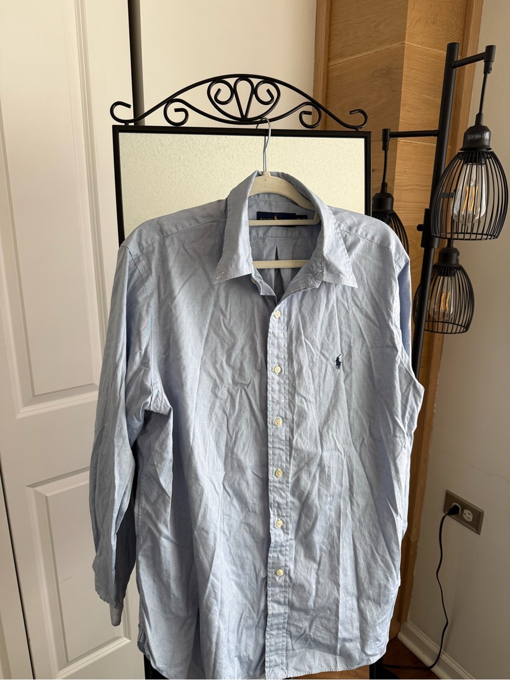 Ralph Lauren Light Blue Oxford Button-Down Shirt
